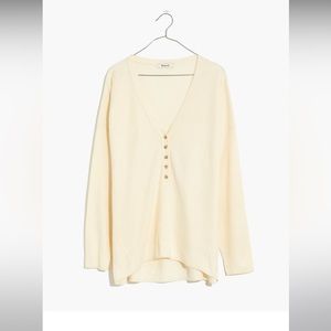 Madewell Asherton Waffle Henley Sweater